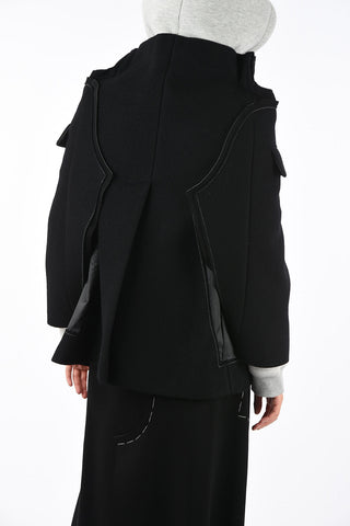 MM0 Deconstructed Wool Blend Coat
