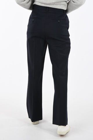 MM4 Mohair Blend High-Waisted Pants