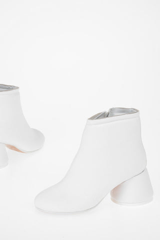 MM6 7cm Waxed Cotton Ankle Boot