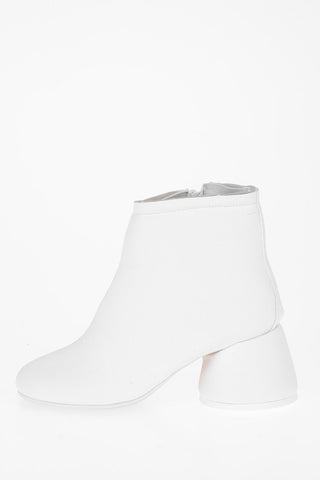 MM6 7cm Waxed Cotton Ankle Boot