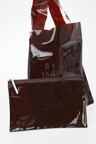 MM6 PVC Shopping Bag