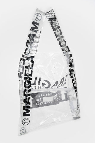 MM6 Printed PVC Hand Bag