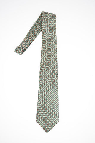 Multicolor Printed Tie Necktie Silk