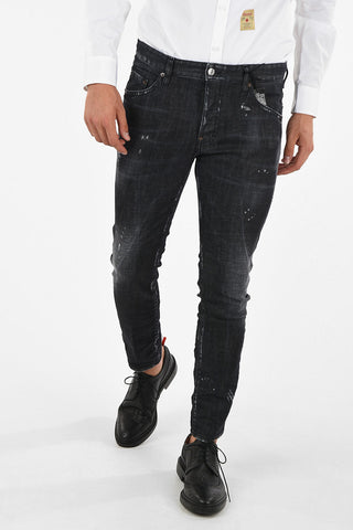 16cm Vintage Effect SKATER Jeans