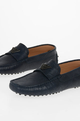 EMPORIO Leather Driver Loafer