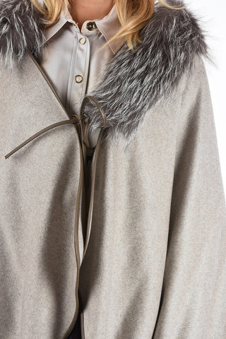 Asymmetrical Cut Coat