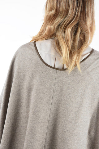 Asymmetrical Cut Coat