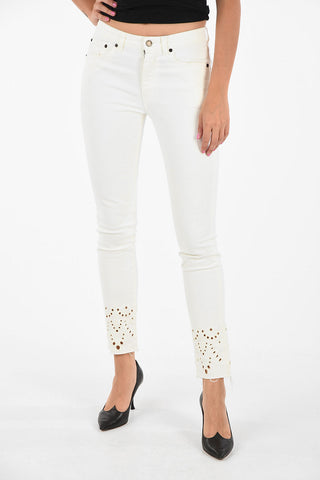 Stretch Denim Skinny Fit Jeans