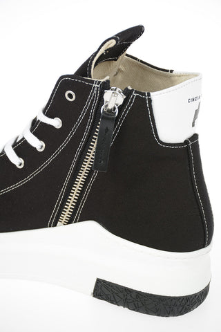 Fabric  High-Top Sneakers