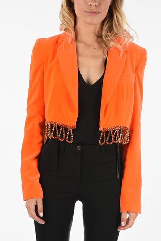 chenille bolero jacket