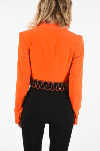 chenille bolero jacket