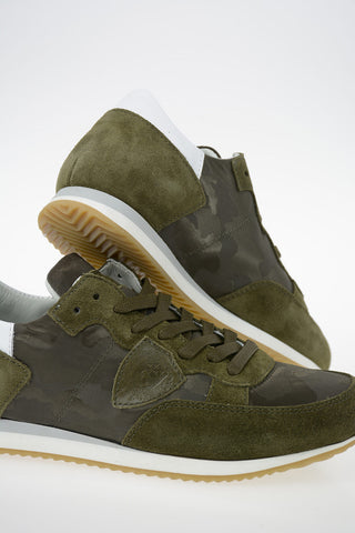 Fabric and Suede Leather TROPEZ Sneakers