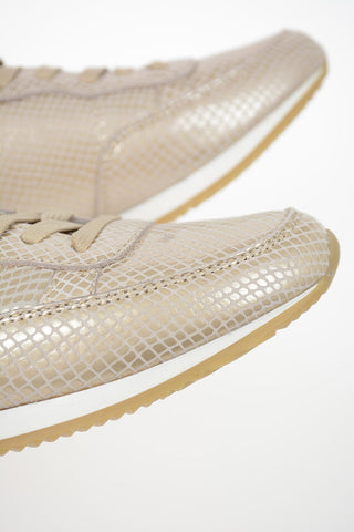 Snake Printed TROPEZ Sneakers
