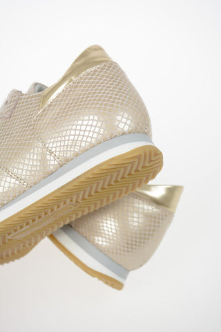 Snake Printed TROPEZ Sneakers