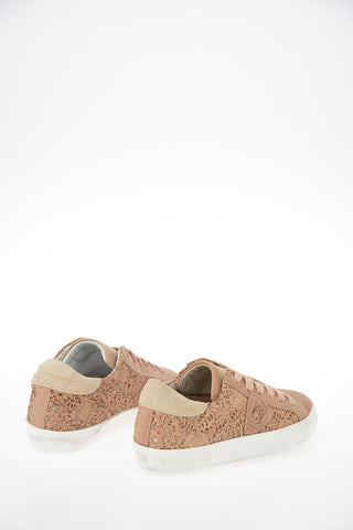 Leather Embroidered PARIS Sneakers