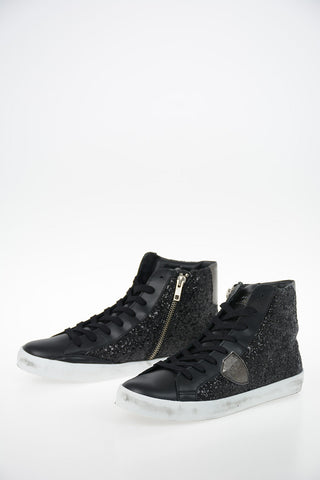 Glittered PARIS Sneakers