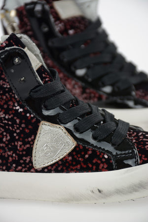 Glittered PARIS Sneakers