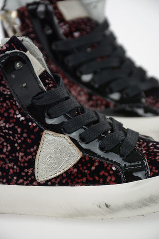 Glittered PARIS Sneakers