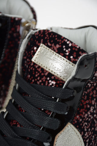 Glittered PARIS Sneakers