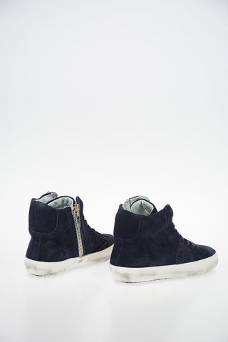 Sneakers PARIS in Pelle Scamosciata