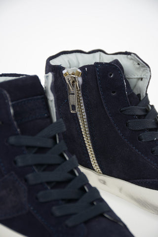 Sneakers PARIS in Pelle Scamosciata