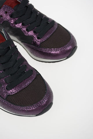 Fabric and Leather TROPEZ Sneakers