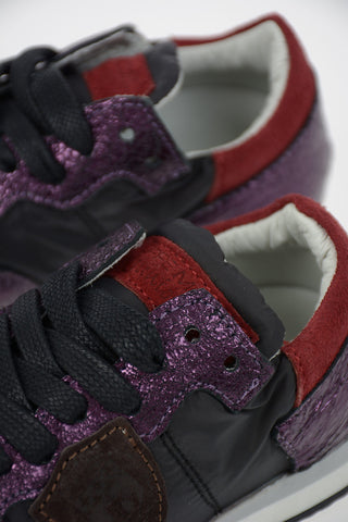 Fabric and Leather TROPEZ Sneakers