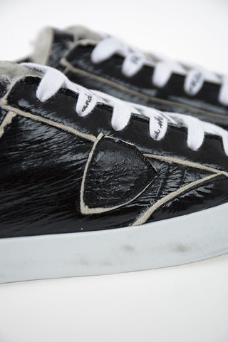 Sneakers PARIS in Pelle Verniciata