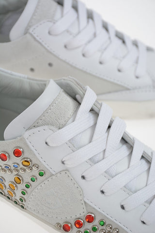 Leather Studded PARIS Sneakers