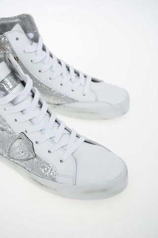 Glittered PARIS Sneakers