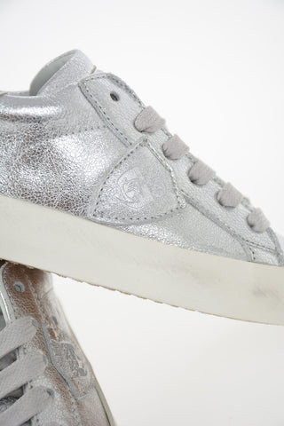 Sneakers PARIS in Pelle Laminata