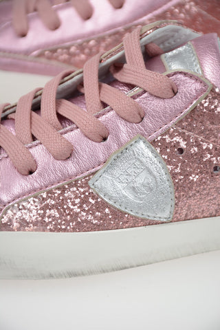 Glittered PARIS Sneakers