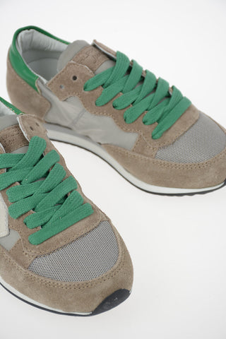 Fabric and Suede Leather TROPEZ Sneakers