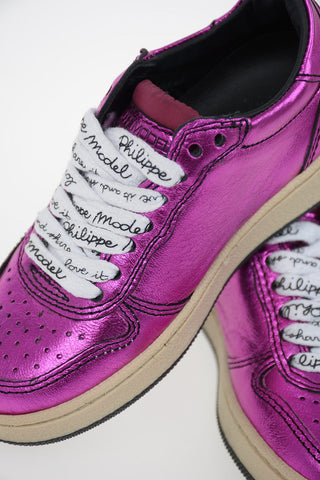 Laminate Leather LAKERS Sneakers