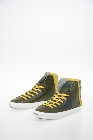 Leather BIKE Sneakers