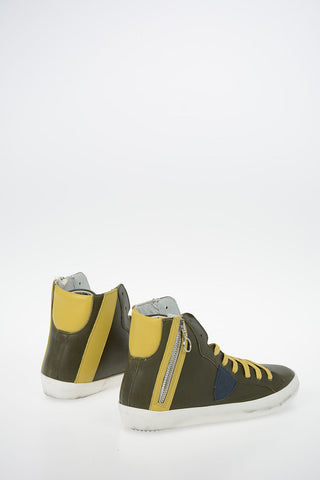 Leather BIKE Sneakers