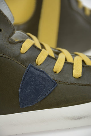 Leather BIKE Sneakers