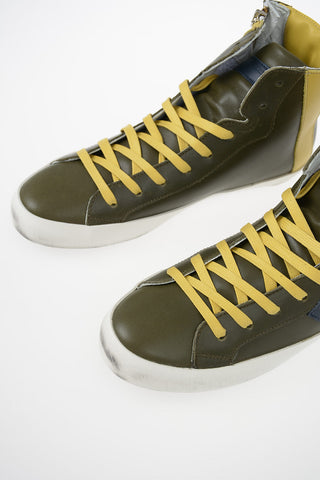 Leather BIKE Sneakers