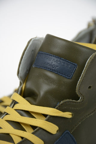 Leather BIKE Sneakers