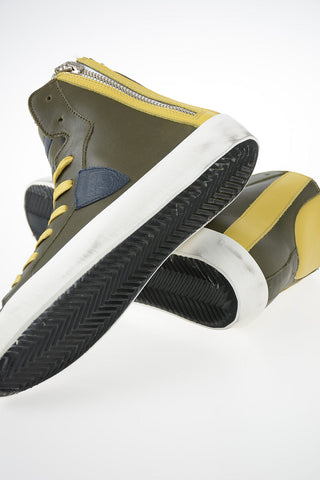 Leather BIKE Sneakers