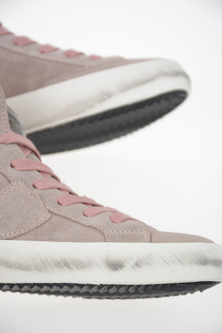 Sneakers PARIS in Pelle Scamosciata