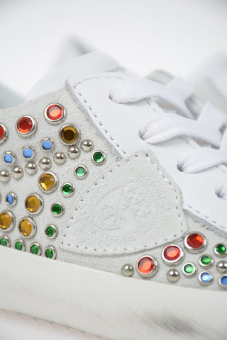 Leather Studded PARIS Sneakers