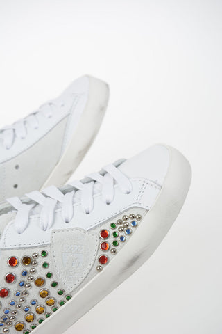 Leather Studded PARIS Sneakers