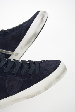 Sneakers PARIS in Pelle Scamosciata