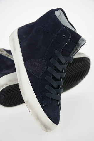Sneakers PARIS in Pelle Scamosciata
