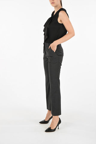 virgin wool JACKIE bootcut pants