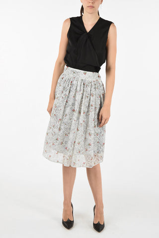 Liberty-print skirt