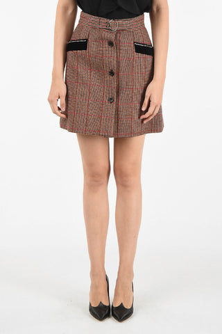 Prince of Wales mini skirt