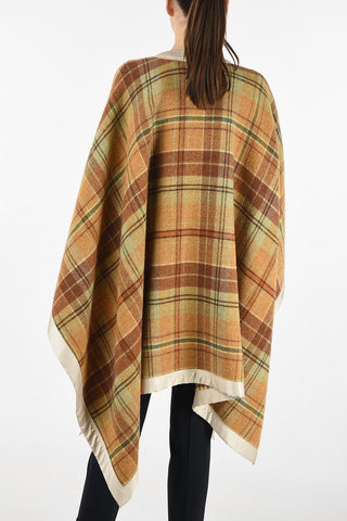 plaid cape