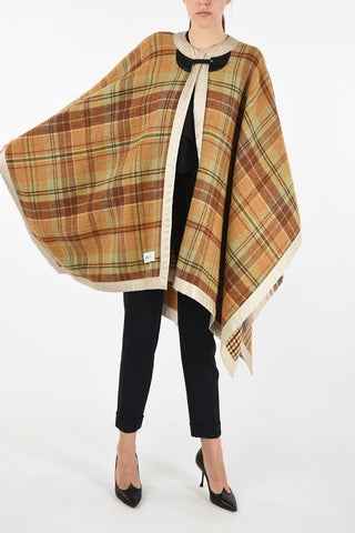 plaid cape